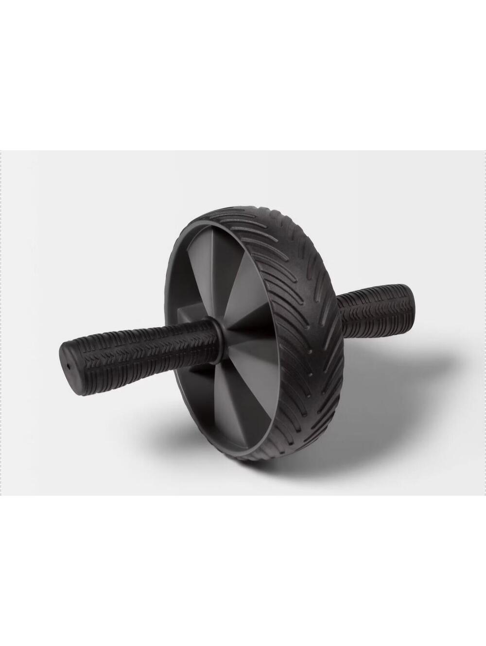 New All In Motion Ab Roller Wheel with Dual Grip Handles